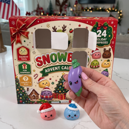 SnowBao unboxing, purple squishy