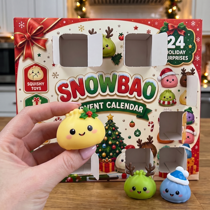 SnowBao unboxing, yellow squishy